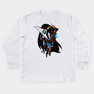 Symmetra Cute Spray - Overwatch Kids Long Sleeve T-Shirt